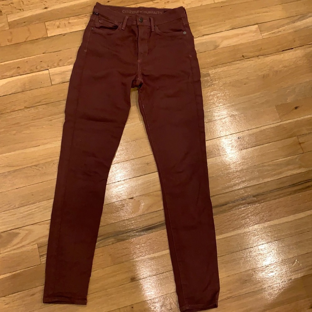 Citizens of humanity rocket high rise skinny jeans